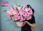 Mẫu Hoa Cắm Hộp Đẹp 043