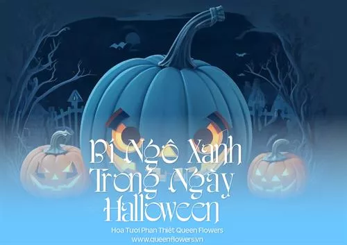 Bí Ngô Xanh Trong Ngày Halloween 