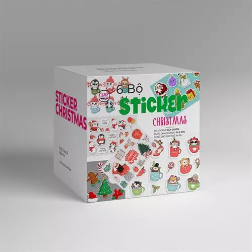 Chia Sẻ 6 Bộ Sticker Noel Cực Đẹp 