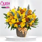 Mẫu Hoa Giỏ Đẹp 078
