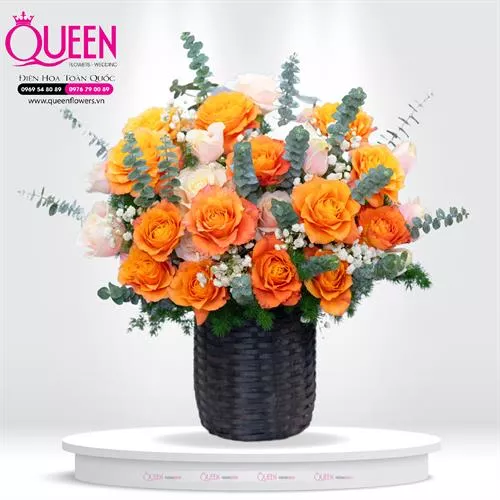 Mẫu Hoa Giỏ Đẹp 079