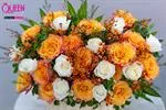 Mẫu Hoa Giỏ Đẹp 081