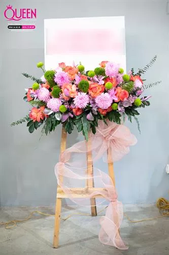Mẫu Lẵng Hoa Khai Trương Đẹp 060