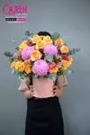 Mẫu Hoa Cắm Hộp Đẹp 062