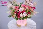 Mẫu Hoa Cắm Hộp Đẹp 078