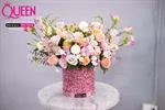 Mẫu Hoa Cắm Hộp Đẹp 087