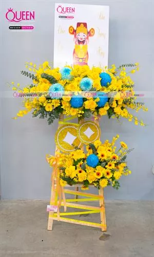 Mẫu Lẵng Hoa Khai Trương Đẹp 67