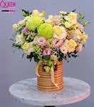 Mẫu Hoa Cắm Hộp Đẹp 122