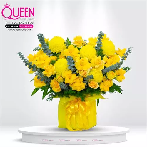 Mẫu Hoa Cắm Hộp Đẹp 168