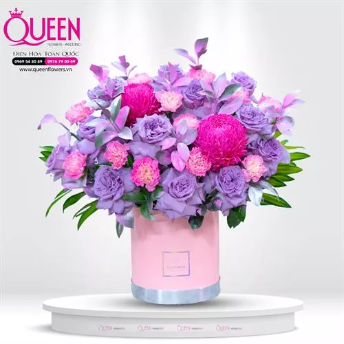 Mẫu Hoa Cắm Hộp Đẹp 171