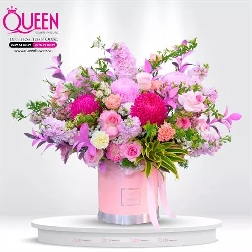 Mẫu Hoa Cắm Hộp Đẹp 165
