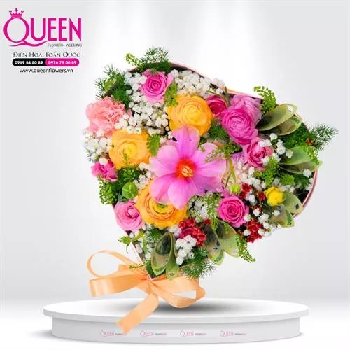 Mẫu Hoa Cắm Hộp Đẹp 173