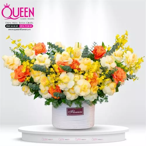 Mẫu Hoa Cắm Hộp Đẹp 174