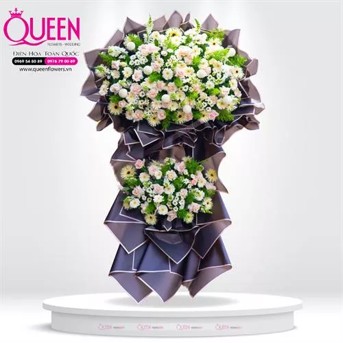 Mẫu Hoa Chia Buồn 104