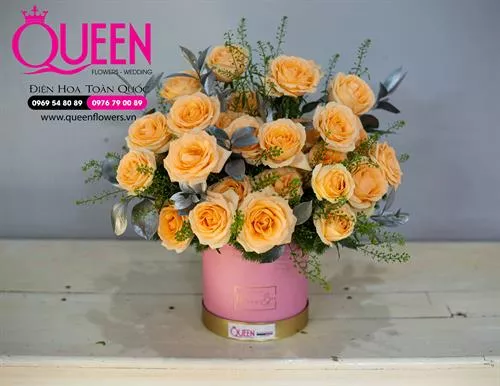 Mẫu Hoa Cắm Hộp Đẹp 007