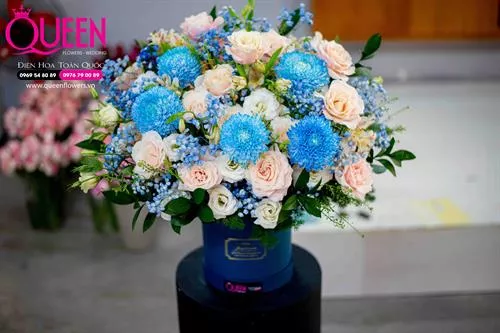 Mẫu Hoa Cắm Hộp Đẹp 022