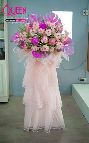 Mẫu Lẵng Hoa Khai Trương Đẹp 009