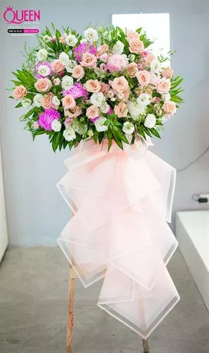 Mẫu Lẵng Hoa Khai Trương Đẹp 006