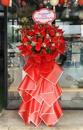 Mẫu Lẵng Hoa Khai Trương Đẹp 004