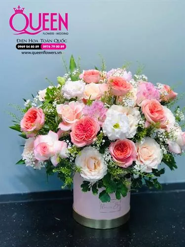 Mẫu Hoa Cắm Hộp Đẹp 21