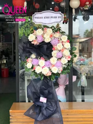 Mẫu Hoa Chia Buồn 02
