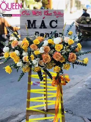 Mẫu Lẵng Hoa Khai Trương Đẹp 015