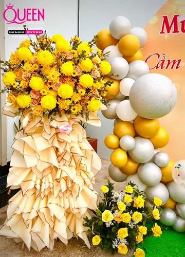 Mẫu Lẵng Hoa Khai Trương Đẹp 019