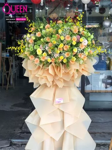 Mẫu Lẵng Hoa Khai Trương Đẹp 026