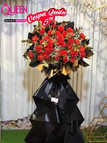 Mẫu Lẵng Hoa Khai Trương Đẹp 028