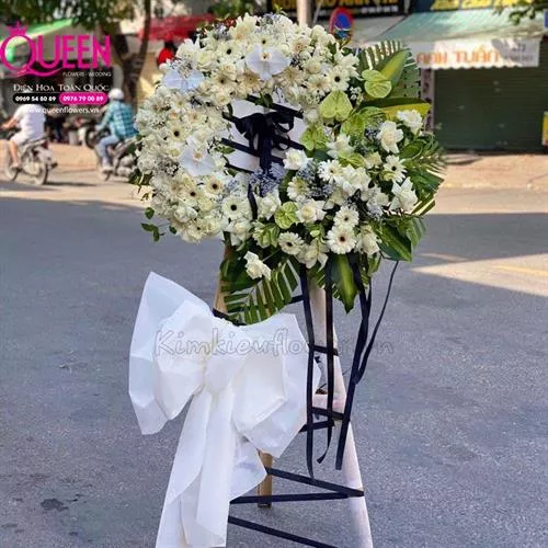 Mẫu Hoa Chia Buồn 13