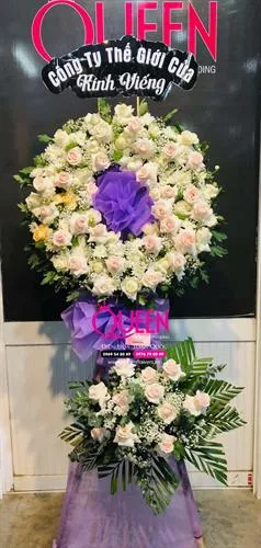 Mẫu Hoa Chia Buồn 43