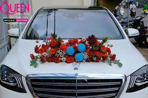 Mẫu Hoa Xe Cưới 002