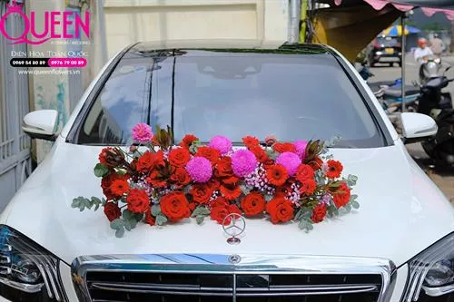 Mẫu Hoa Xe Cưới 003