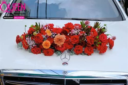 Mẫu Hoa Xe Cưới 004