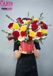 Mẫu Hoa Cắm Hộp Đẹp 036