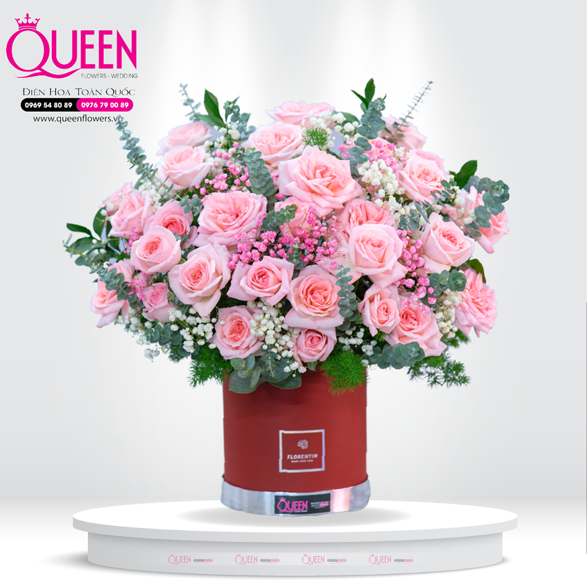 Mẫu Hoa Cắm Hộp Đẹp 134