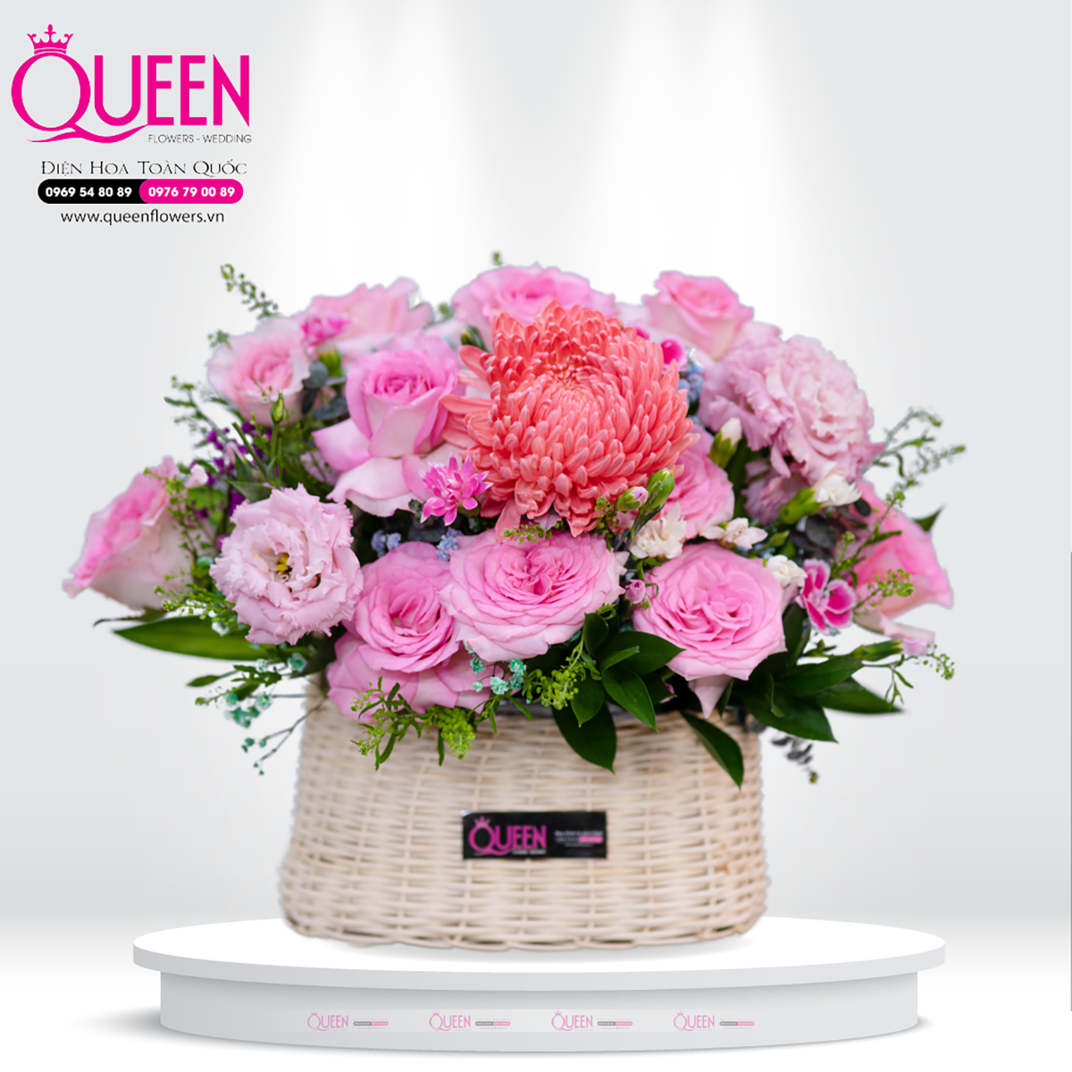 Mẫu Hoa Giỏ Đẹp 029