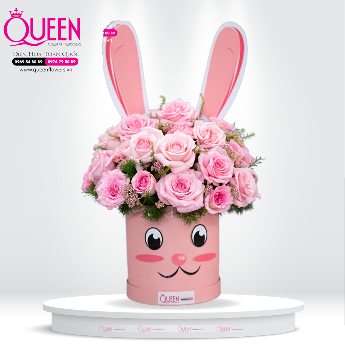 Mẫu Hoa Cắm Hộp Đẹp 070
