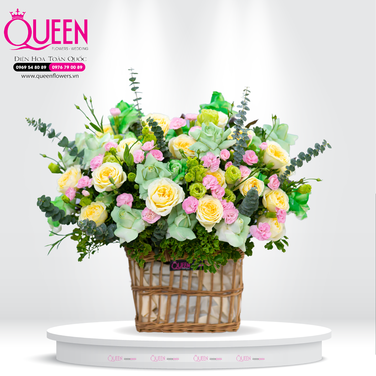 Mẫu Hoa Giỏ Đẹp 051
