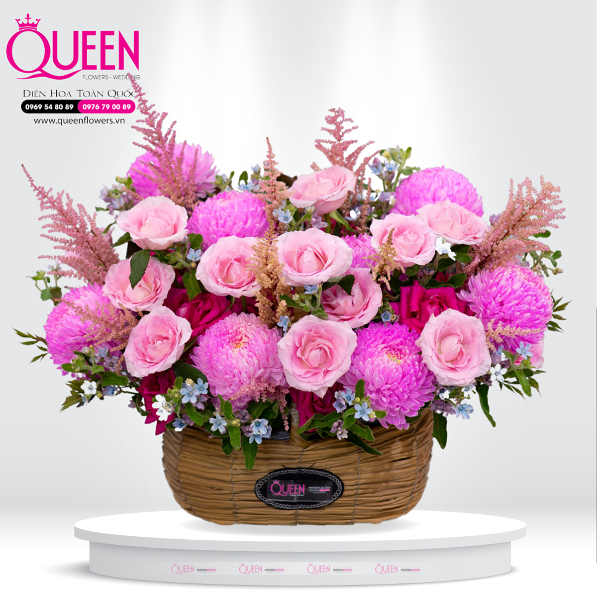 Mẫu Hoa Giỏ Đẹp 052